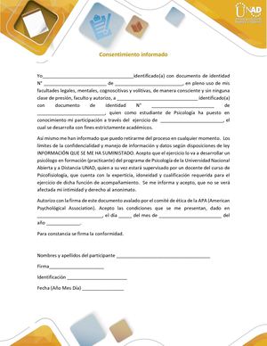 Consentimiento Informado