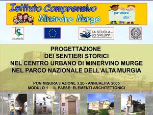 Presentazione Percorsi Minervino Murge Pon Digitale