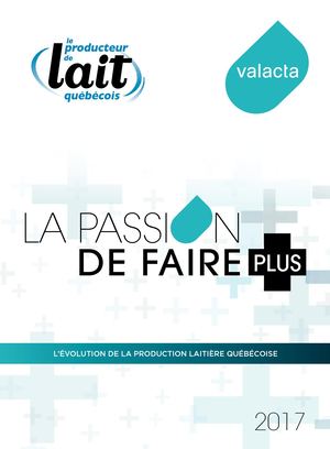 L'évolution de la production laitière québécoise 2017