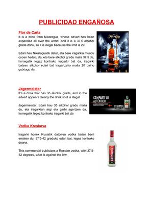 Publicidad Engañosa