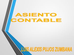 Asientos Contables