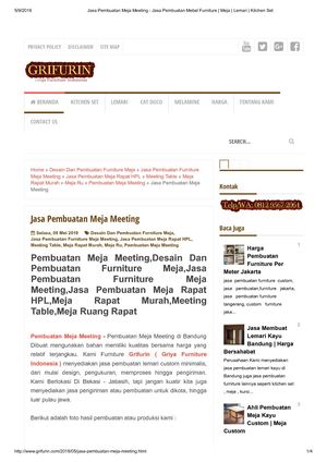 Jasa Pembuatan Meja Meeting Jasa Pembuatan Mebel Furniture Meja Lemari Kitchen Set