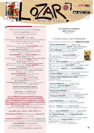 OZAR#101 la feuille d'infos AAE - mai 2018