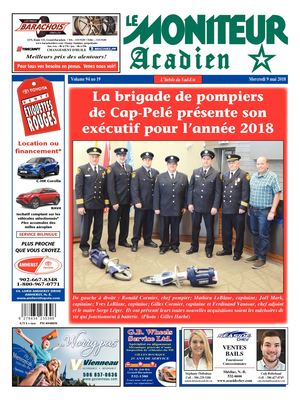 Moniteur Acadien 9 Mai