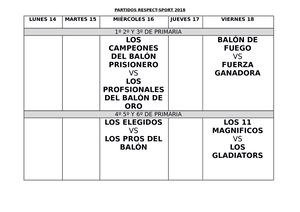 Horariorespect14 18mayo