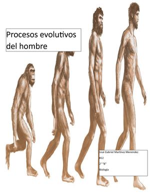 La Evolución Humana