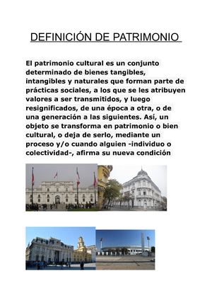 Definición De Patrimonio
