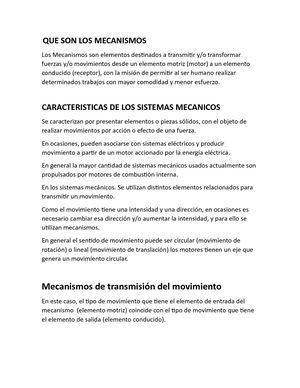 Que Son Los Mecanismos (1)