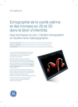 Hystérosonographie Et Hy Co Sy