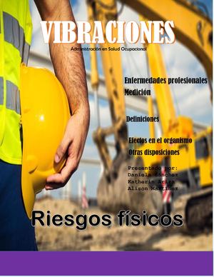 Riesgo físico: Vibraciones