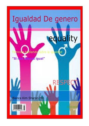Igualdad De Genero