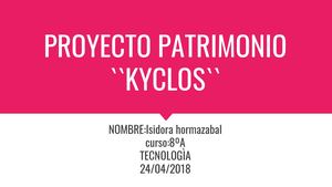 Isidora Hormazabal Palma Kyclos