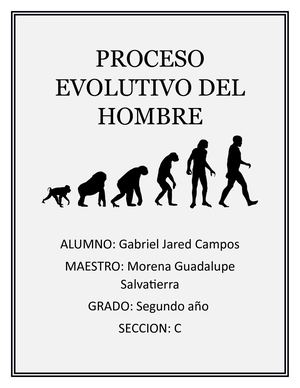 Evolucion del hombre
