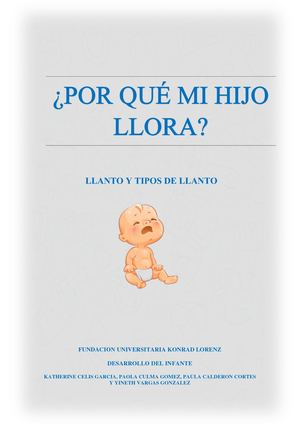 Cartilla Llanto Y Tipos De Llanto Dllo Infante