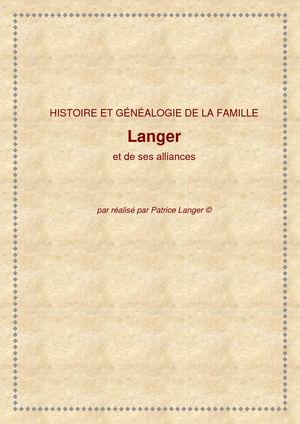 Généalogie  Familiale Ascendance et Alliances