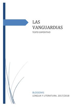 Texto Expositivo Vanguardias