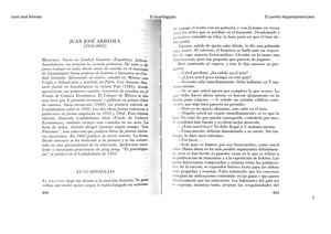 El Guardagujas Juan José Arreola