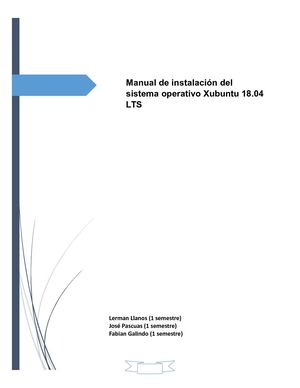 Manual De Xubuntu