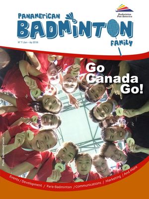 PAN AM BADMINTON FAMILY MAGAZINE #7