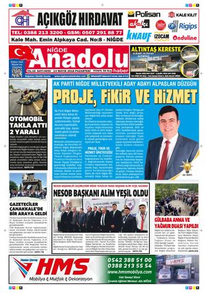 14 Mayis 2018 Pazartesi̇