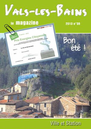 Bulletin Municipal Juin 2013 Vals Les Bains