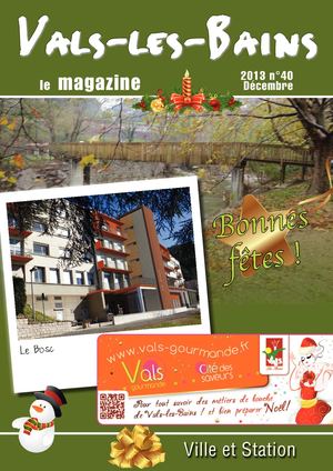 Bulletin Municipal Decembre 2013 Vals Les Bains