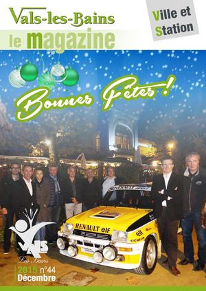 Bulletin Municipal Decembre 2015 Vals Les Bains