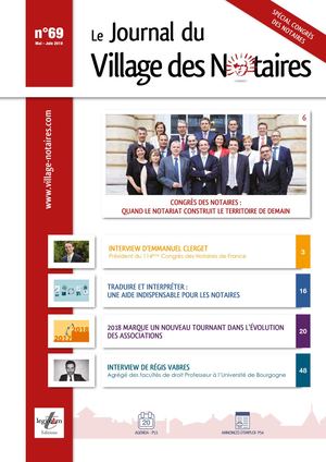 Journal des notaires N 69