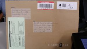 Social Security Administration Mailed Envelope Only
