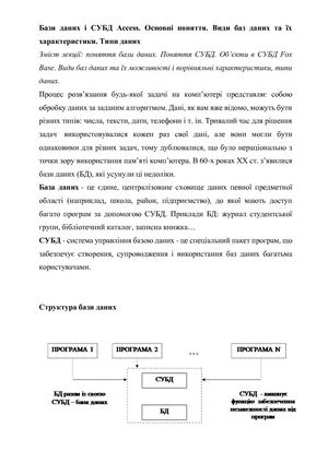 База данних