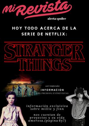 revista de stranger things