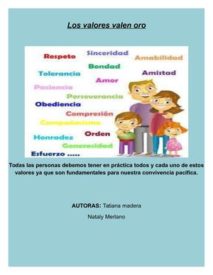 Los Valores Importante En La Como Instrumento Vida 10 2