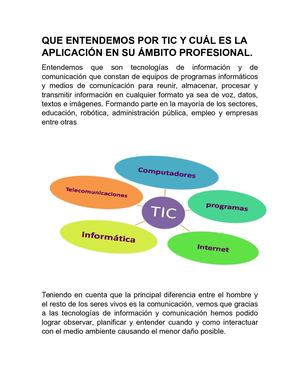 TECNOLOGÍAS DE INFORMACIÓN Y COMUNICACIÓN