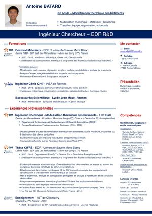 CV Antoine BATARD
