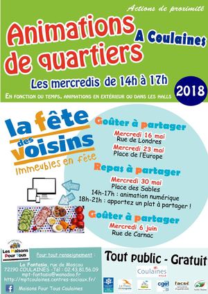 Flyer Animations De Quartiers Mai 2018