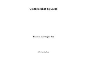 Glosario