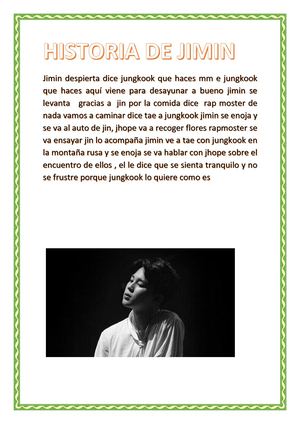 Historia De Jimin