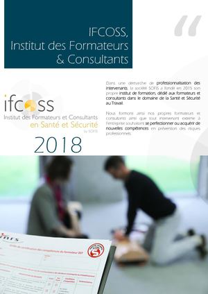 Plaquette IFCOSS 2018