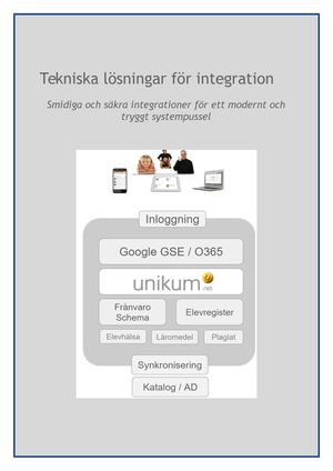 Unikum Tekniska Lösningar För Integration Pdf Bok