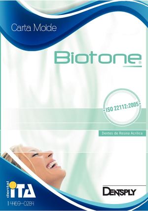 Dental Ita - Carta Molde Dente Biotone