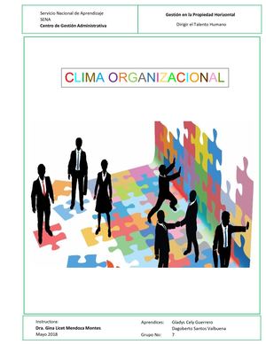 Semana 4 Grupo No 7 Clima Organizacional