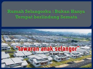 Rumah Selangorku Bukan Hanya Tempat Berlindung Semata