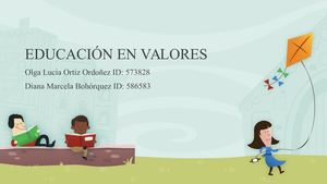 Educación En Valores