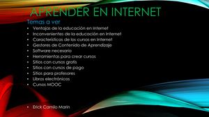 Aprender En Internet