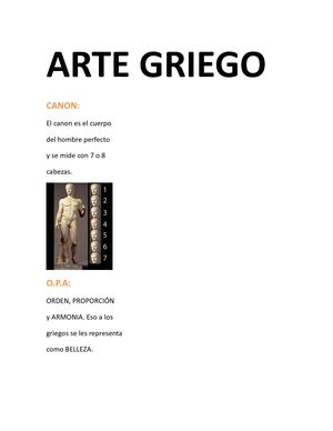 Arte Griego