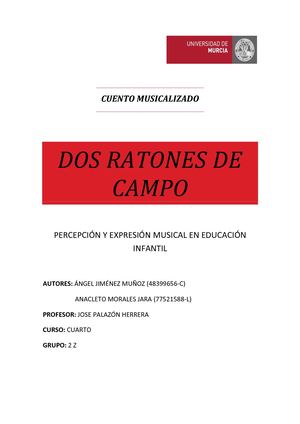 Dos Ratones De Campo