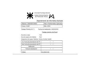 Trabajo practico de excel