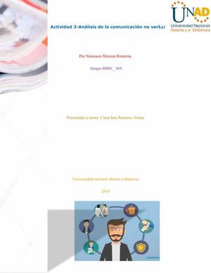 Comunicación No Verbal