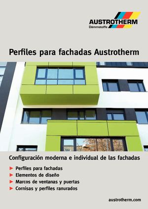 Perfiles para fachadas Austrotherm – Spanish