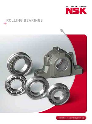 Nsk Rolling Bearings Parte 1